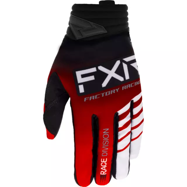 FXR Prime MX Glove Red/Black/White