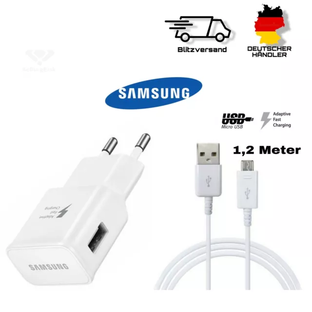 Original Samsung Schnell Ladegerät Micro USB Ladekabel für Galaxy S7 S6 S5 S4 J5