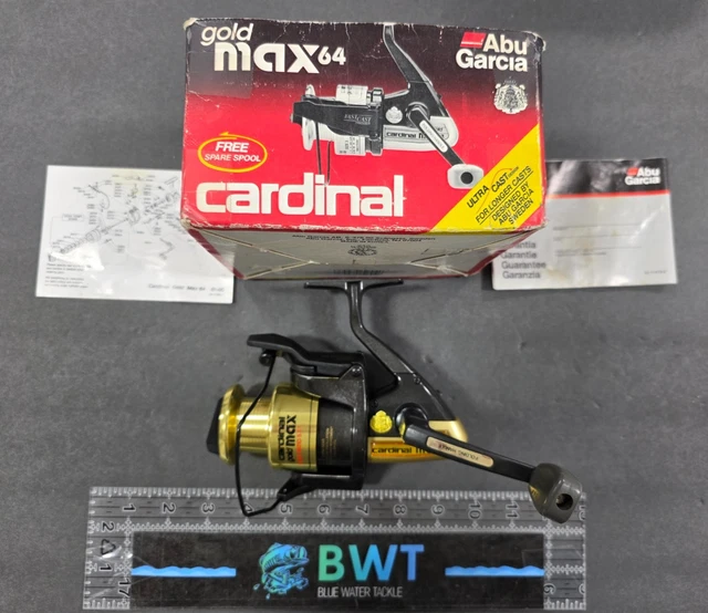 abu garcia gold cardinal max 7 casting spinning reel Cardinal PRO Combo The result is a lightweight Vintage Abu Garcia Cardinal Gold