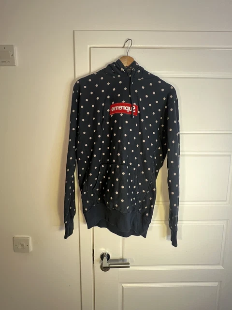 SUPREME X COMME des garcons Box Logo Hoodie 80.00 PicClick UK