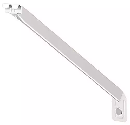 ClosetMaid 21776 Support Bracket for 16-Inch Deep Wire Shelving, 12-Pack, White