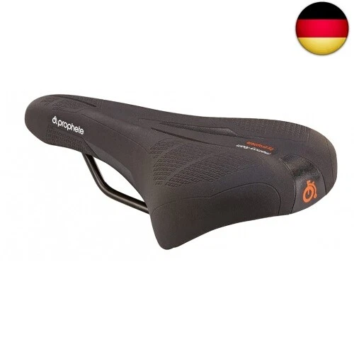 Prophete Fahrradsattel MTB - Memory Foam Komfortsattel Schwarz