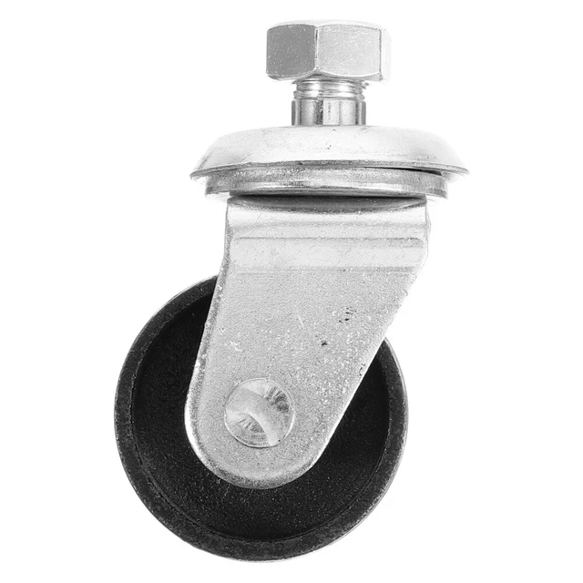 Set di rotelle pivotanti RACINGline, con freno, incl. viti
