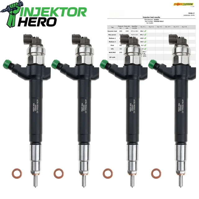 Recambio Inyector Denso Ford Transit 2.2 TDCI Inyector Reacondicionado Para Fiat Ducato 2.2 JTD 74 KW – Referencia 6C1Q-9K546-AC, Compatible Con Varios Modelos Diesel Inyector 6C1Q-9K546-AC - Foto 4