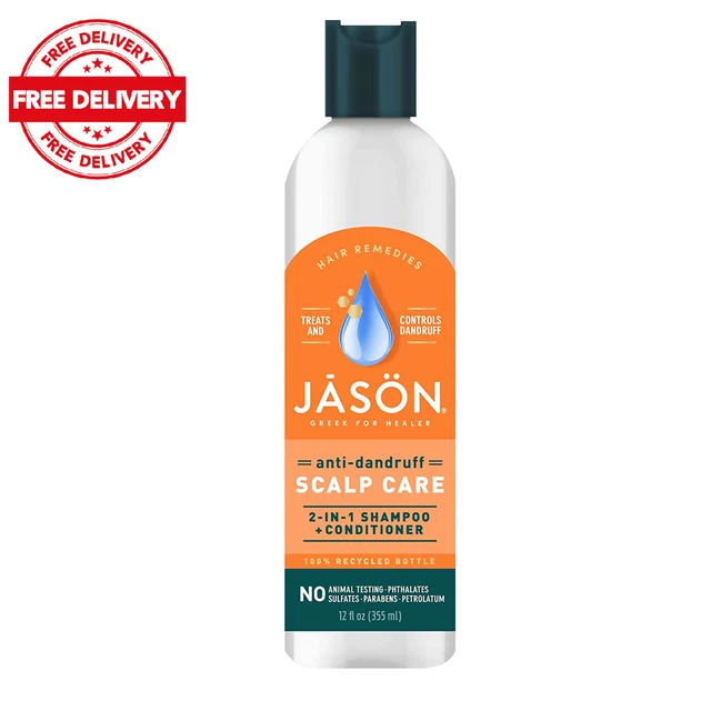 "Jason Dandruff Relief Treatment 2-in-1 Shampoo & Conditioner - 12 Fl Oz, Soothe