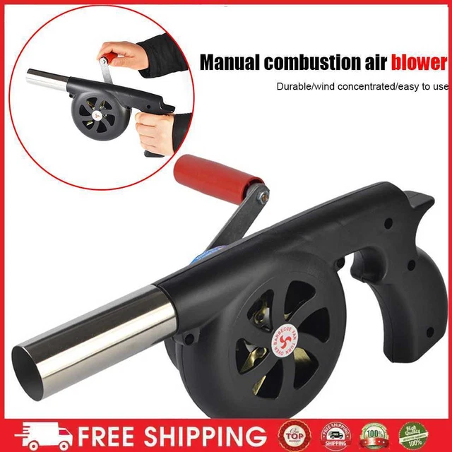 Ventilatore A Manovella Per Barbecue - Soffiatore Manuale Per Carbonella, Leggero E Portatile, Ideale Per Campeggio E Picnic