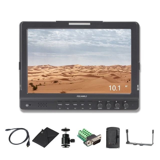 FEELWORLD FW1018SPV1 10.1 inch SDI DSLR Camera Field Monitor 4K HDMI Full HD LCD FEELWORLD FW1018SPV1 10.1 inch SDI DSLR Camera Field Monitor 4K HDMI Full HD LCD