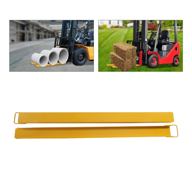 Fit Forklift Truck Pallet Fork Extension Pallet Extensions 84" Length 5.5" Width