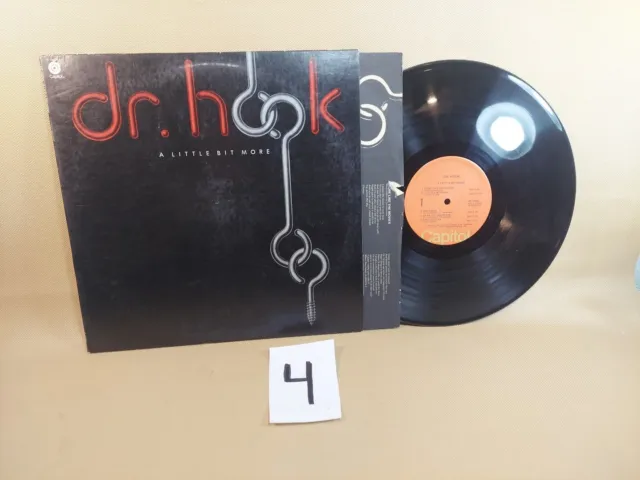 Dr. Hook A Little Bit More Vinyl LP 1976 Capitol Records ST-11522 (Club)