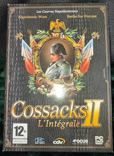 Jeu PC Cossacks II L'intégrale - Version FR, Complet, état Correct, Sortie 2006