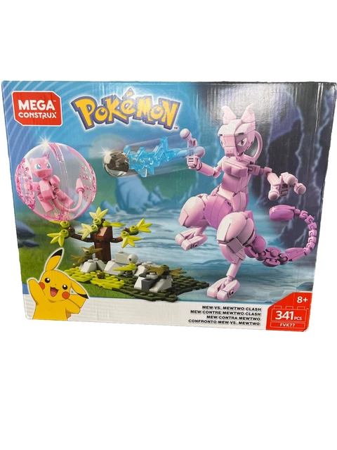 2018 MEGA CONSTRUX POKEMON MEW vs MEWTWO CLASH FVK77 NEW FACTORY - Main Image