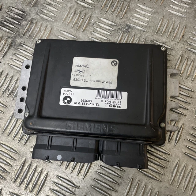 MINI COOPER R50 W10 module unité de commande du moteur essence ECU DME ...