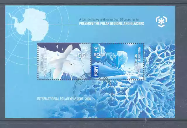 Australia Aat Decimal 2008 Polar Year Cto Fdi Full Gum...............2/1