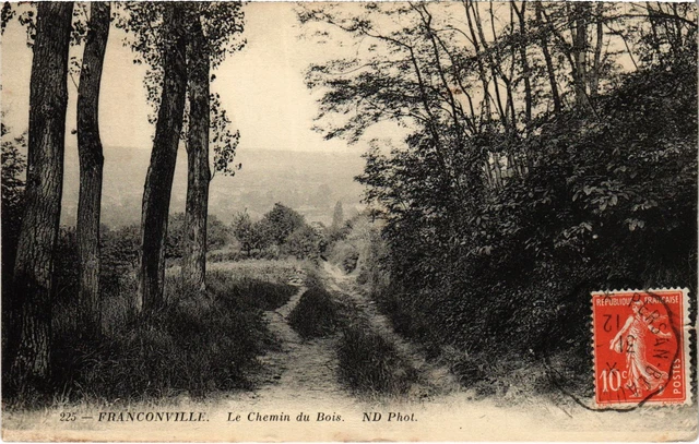 CPA Franconville Le Chemin du Bois FRANCE (1309602)