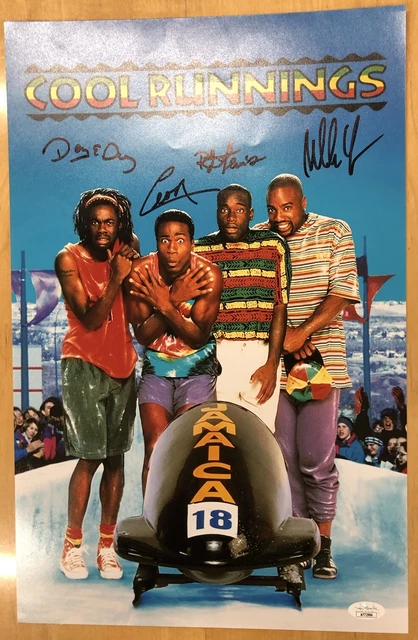Cool Runnings Cast Signed 12x18 Photo Autographed JSA COA