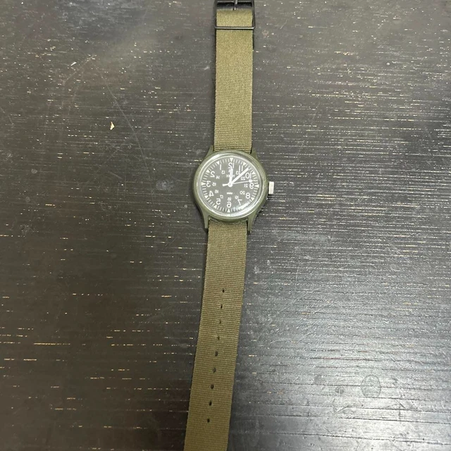 ENGINEERED GARMENTS X Timex 40th BEAMS BOY Khaki Dial inversion USED from Japan 87.19 PicClick UK