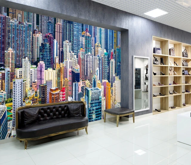 3D City WG08 Wall Murals