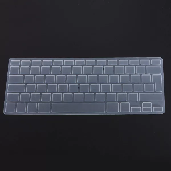 Protège clavier QWERTY pour macbook PRO et AIR 11 12 13 15 17 pouces  silicone