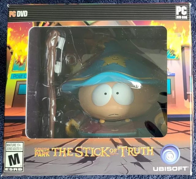 *NEW IN BOX* South Park Stick of Truth Grand Wizard Cartman 6" Figure and Map