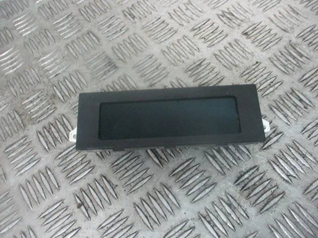 2013 Citroen C3 5Dr Multi Function Clock Screen Display 98037778Xt Oem