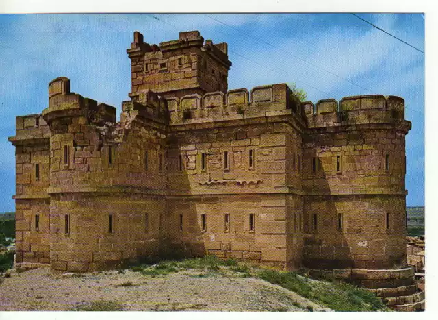 Postal Caspe (Zaragoza) Castillo.