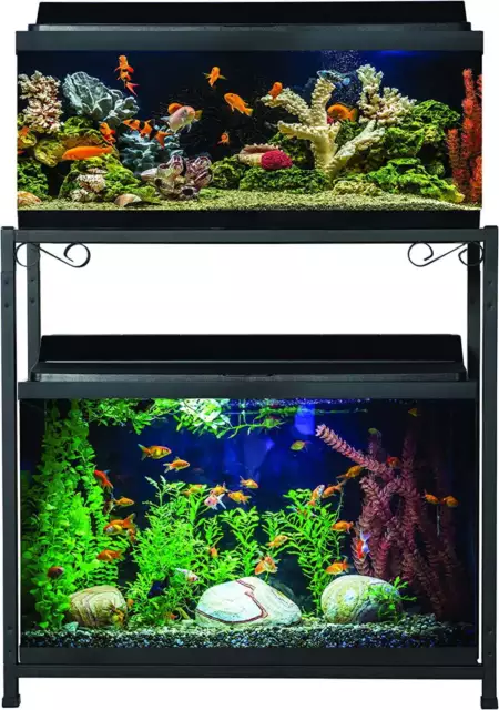 10 Gallon Double Aquarium Stand Rack Fish Tank Stand