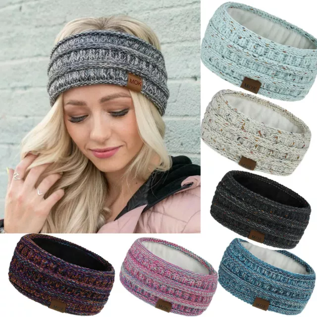 Knitted Knot Headband Head Wrap Ear Hair Band Winter Crochet Turban Women nbm /