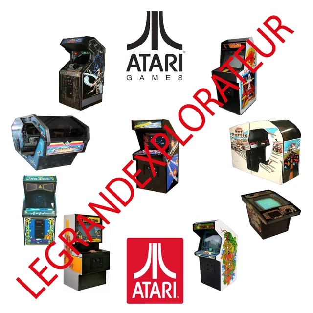 Ultimate ATARI Arcade Operation Repair Service manual 550 PDF manuals on DVD Ultimate ATARI Arcade Operation Repair Service manual 550 PDF manuals on DVD