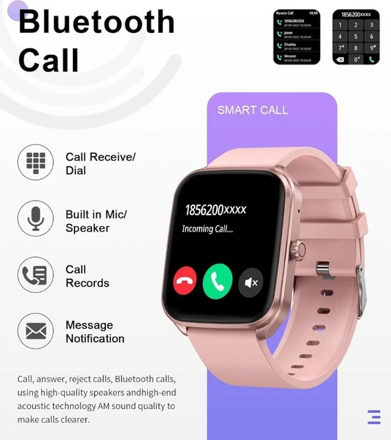 Keenso Smartwatch 50m Subacqueo - Cassa In Titanio, Sensore Profondità, Barometro, Notifiche E Batteria 320mAh - 2