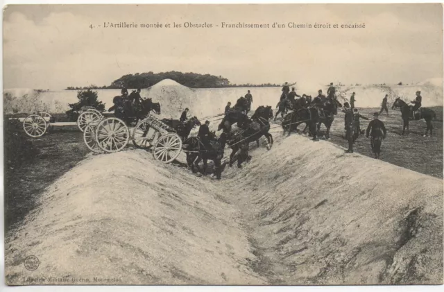 CHALONS SUR MARNE - Marne - CPA 51 - Vie MILITAIRE - le camp - Artillerie Canons