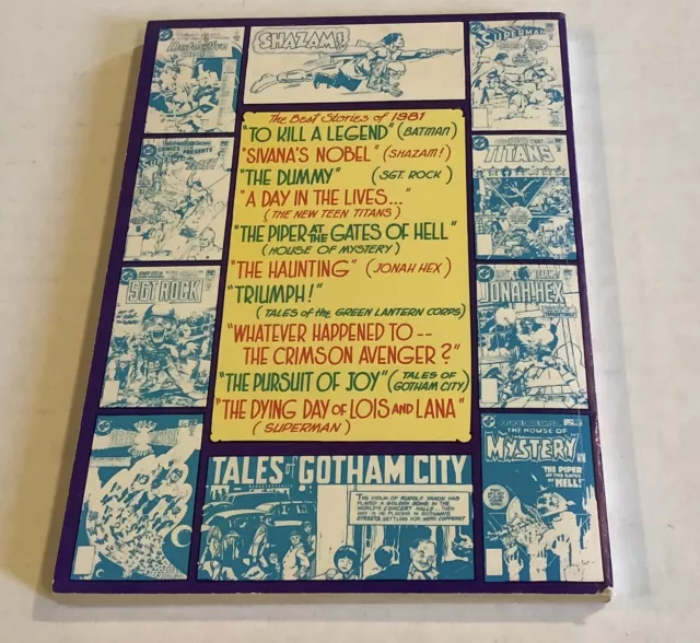 Best Of Dc Blue Ribbon Digest #23, Year's Best Comics Stories, Bronze 1982 3