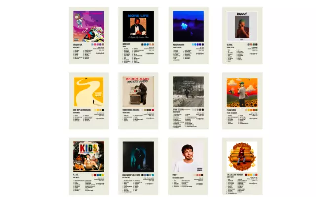 Music Album Cover Posters (Digital item)