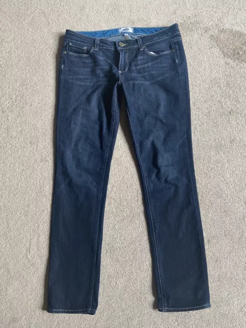 Paige Jimmy Jimmy Skinny Jeans Women's Size 28 Dark Wash