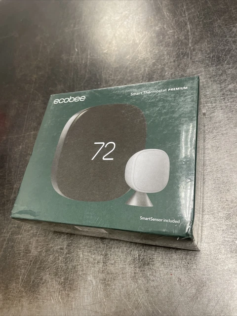 Ecobee Premium Smart Thermostat Programmable Touch-Screen With Smart Sensor