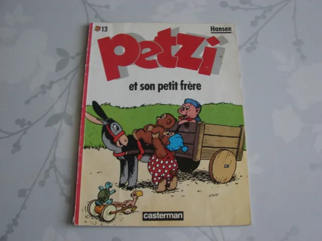 PETZI N°13 (2éme série) ET SON PETIT FRERE édition originale 1988