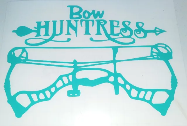 Bow Huntress Sticker Decal Archery Big Game for Hoyt Mathews PSE Bear Bowtech