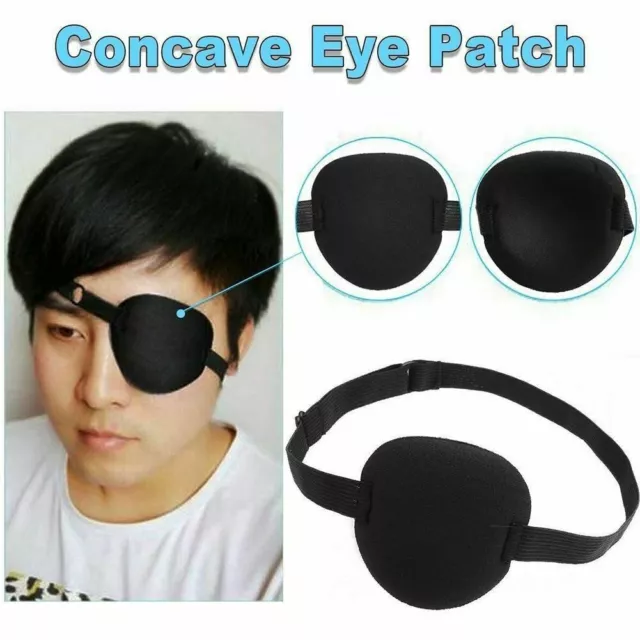 Medical Groove Washable Eyeshades Eye Concave Form Padded Adjust Strap Kids/A