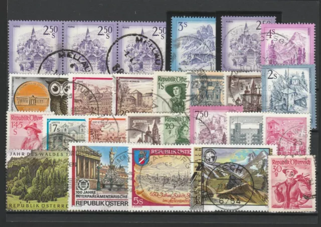 AUSTRIA Selection Used Stamps Lot Collection 16871