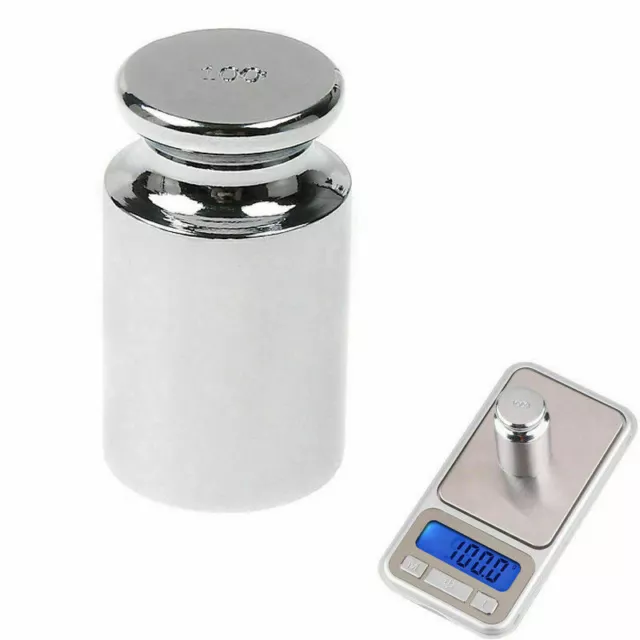 NEW PRECISION BALANCE CALIBRATION WEIGHT FOR DIGITAL SCALE POCKET 100g 200g