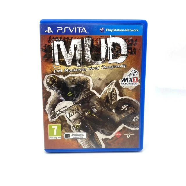 Jeu MUD FIM Motocross World PS Vita Complet FR - Très Bon état - Boîte Et Notice