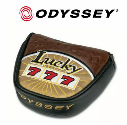 Odyssey Lucky 777 Mallet Magnetic Closure Putter Head Cover UK Stock