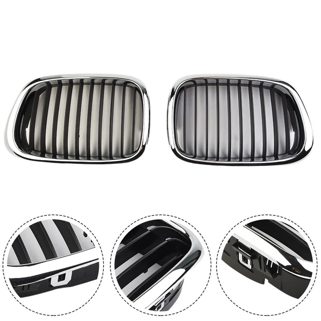 Paraurti Auto Griglie Argento Contorno Auto Argento Contorno Per E39 1998-2003