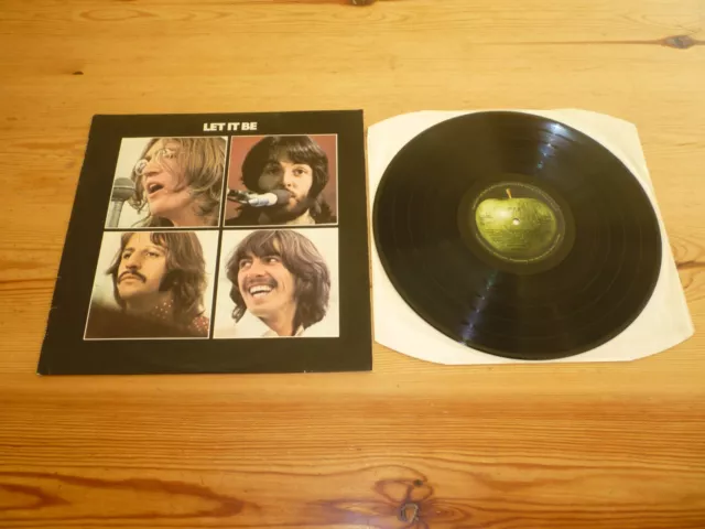 THE BEATLES - LET IT BE VINYL ALBUM RECORD LP 33rpm ORIGINAL 1970 EX+/NR MINT-