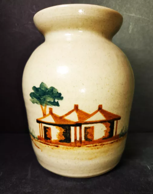 Dedza Malawi Africa Garden Club Gift 1993 Vase 5.5" T x 4" W