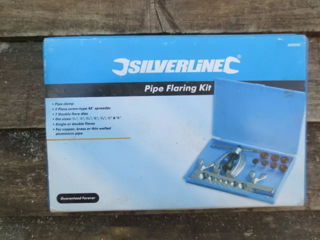 Silverline pipe flaring kit