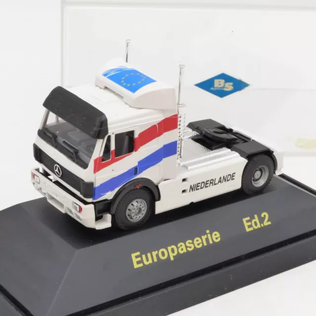 B&S 1:87 Mercedes SK Zugmaschine Niederlande, in PC Box EX1753