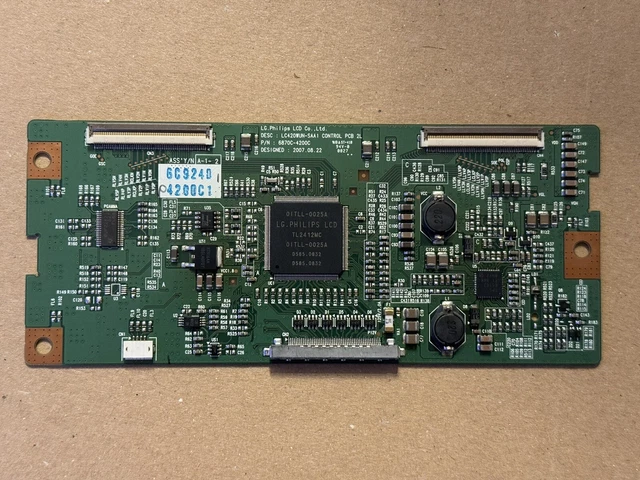 Carte Mère TV LG Philips LCD Modèle 6870C-0043B Compatible écran LC320W01-A6K3 - Occasion Fonctionnelle
