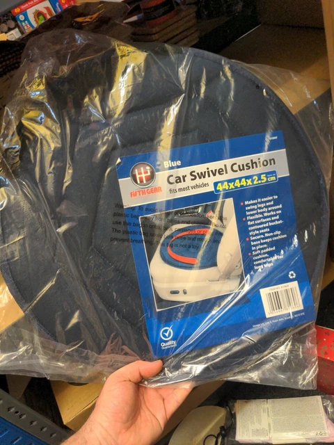 Almohada Giratoria Cojín De Espuma Viscoelástica Para Coche Posicionador Alivio Del Dolor