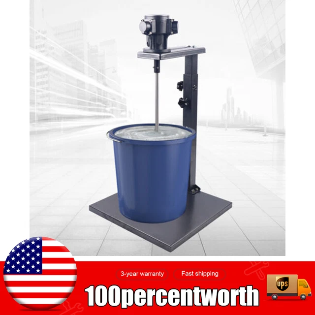5Gallon 1/4HP Automatic Paint Mixer Blender Pneumatic Agitator Blender Disperser
