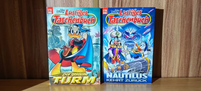 2er Set LTB Comic Lustiges Taschenbuch  582  583  Sammlung Konvolut Z ungelesen